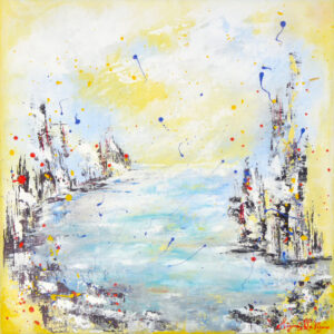 À L'Île du vent, 20x20