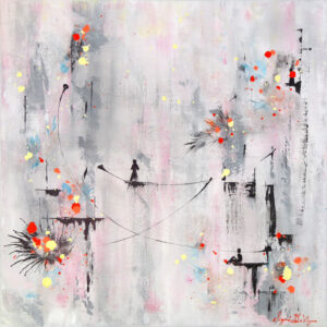 Haute voltige toile 30 x 30